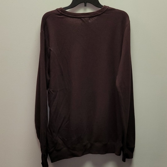A.P.C. Burgandy Pull over Sweater Sweatshirt - Picture 3 of 7